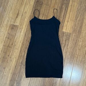 LAST CHANCE OFFER: Wilfred Black Dress with Spaghetti Straps